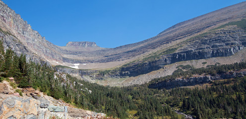 SIYEH BEND IN GLACIER NATIONAL PARK IN MONTANA UNITED STATES