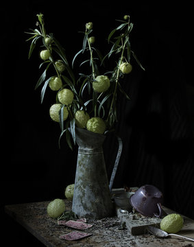 Messy still life