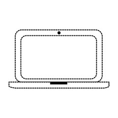 laptop computer isolated icon