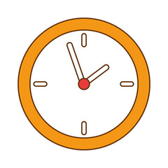time clock isolated icon