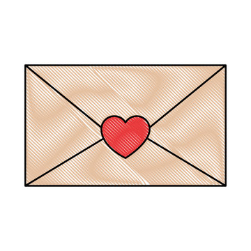 mail envelope with heart