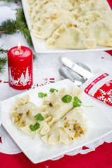 Dumplings - traditional Polish dish