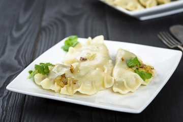 Dumplings - traditional Polish dish