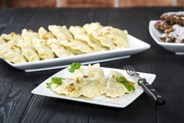 Dumplings - traditional Polish dish