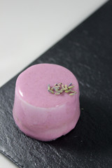 a magnificent lavender dessert