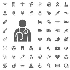 Medical and Hospital Icon vector Set