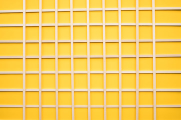 Abstract wood pattern on yellow background. creativity concept