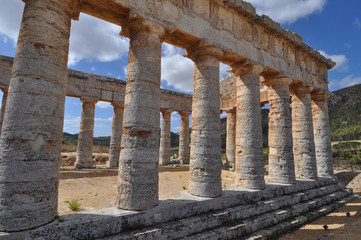 Doric temple in Segesta
