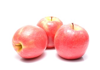 Fototapeta na wymiar Pink Lady apples