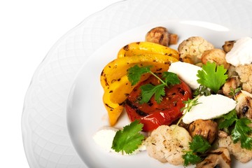 Grilled vegetables