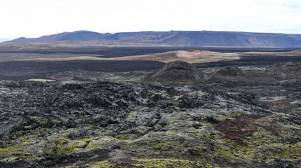 Leirhnjukur lava field in Iceland