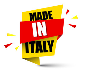 banner made in italy