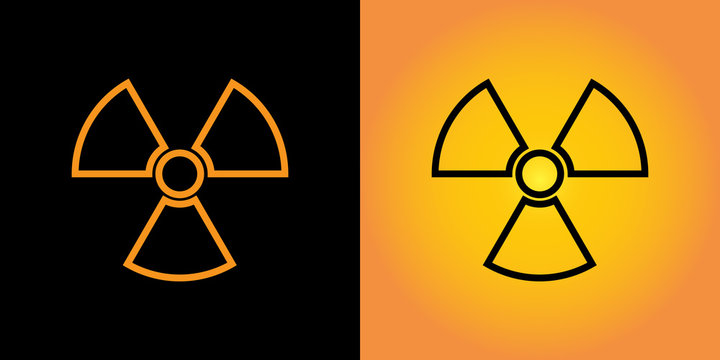 Radioactive sign