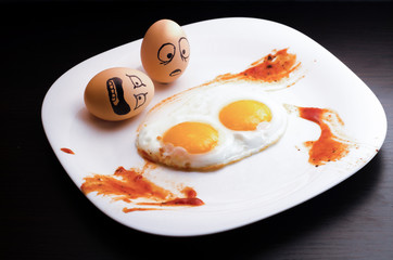funny eggs, funny smileys