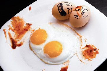 funny eggs, funny smileys