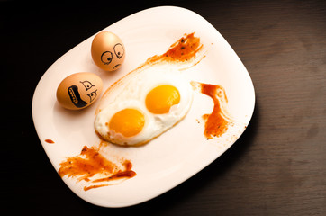 funny eggs, funny smileys