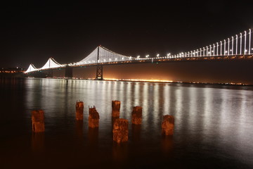 Iconic Bay Bridge San Francisco