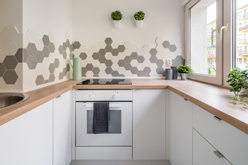 Kitchen in scandinavian style