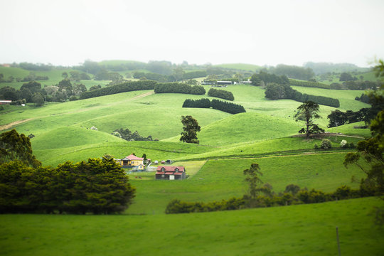 A Tilt Shift Farm