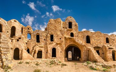 Ksar Ouled Abdelwahed at Ksour Jlidet village in South Tunisia