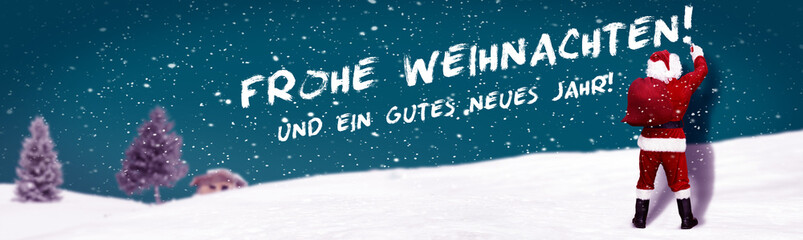 Weihnachtsmann Motiv