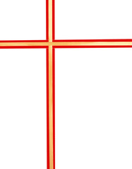 Obraz premium A conceptual ribbon package with tag