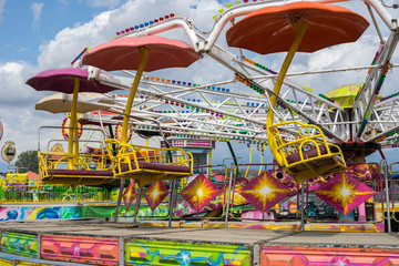 Amusement park in Romania, Eastern Europe