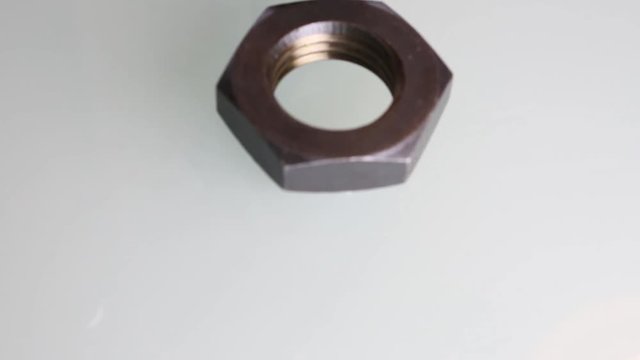 Some Floating Joint, male thread, bolts and nuts, special tools for factory and industry.