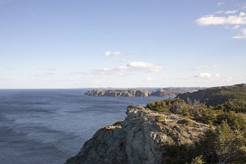 Fototapeta na wymiar Coastline at Twilingate, Newfoundland, Canada
