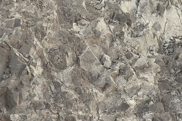 Grey granite rock background texture