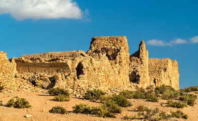 Ksar Ouled Debbab, a fortified village near Tataouine, Southern Tunisia