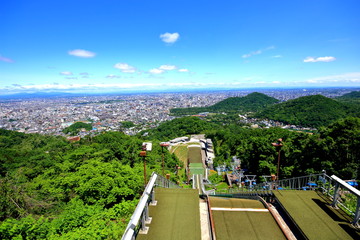 View of Sapporo City, Hokkaido