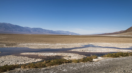 Fototapeta na wymiar Death Valley Water