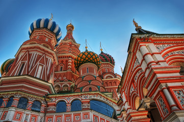 Fototapeta na wymiar Moscow Saint Basil's Cathedral