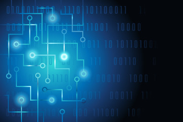 Tech Internet Background Vector Illustration 1