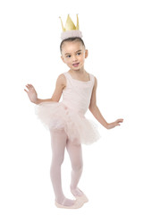 Little girl ballerina