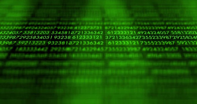 Green digital computer antivirus software application running on a OS ALT