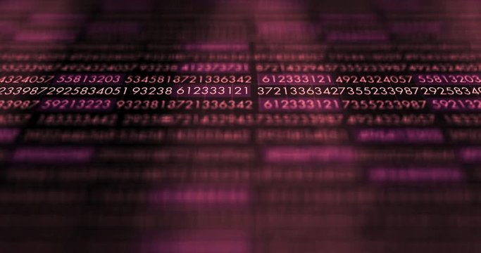 Red Digital Malware or ransom ware running on a OS system in the background ALT