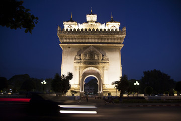 Fototapeta premium Monument in Vientiane