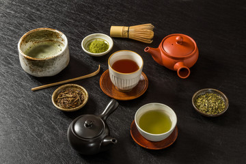 日本の茶　green tea made in Japan