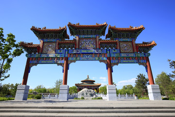 Obraz premium Ancient Chinese architecture