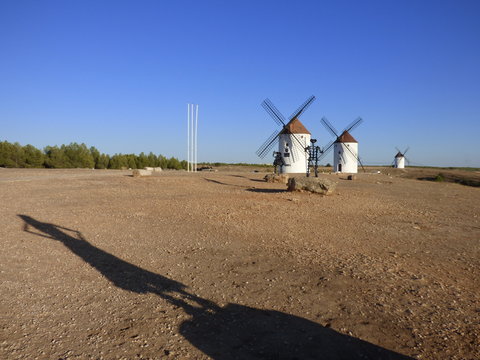 Don Quijote de Cervantes. Mota del Cuervo, Cuenca, en la comunidad autónoma de CastillaLa Mancha