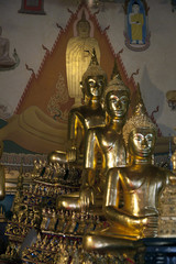 Im Tempel in Bangkok