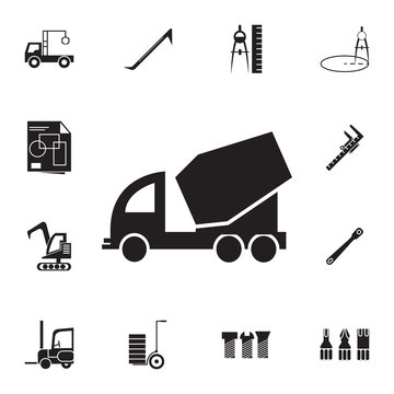 concrete mixer icon. Set of construction tools icons. Web Icons Premium quality graphic design. Signs, outline symbols collection, simple icons for websites, web design, mobile app