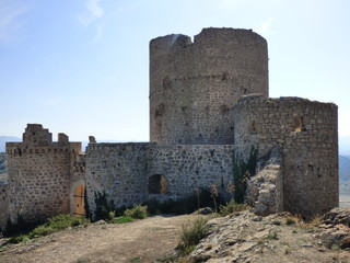 Fototapeta na wymiar Moya en Cuenca. Villa historica de Castilla la Mancha (España)