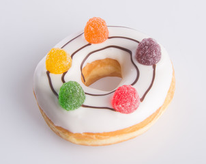 donut. donut on the background