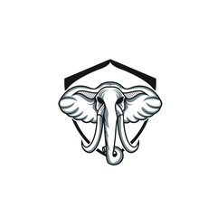 Classic Illustraion of elephant 