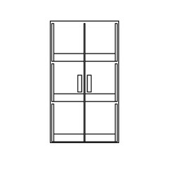 glass door icon image