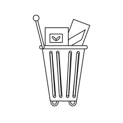 shopping basket icon image