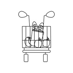 shopping cart icon image